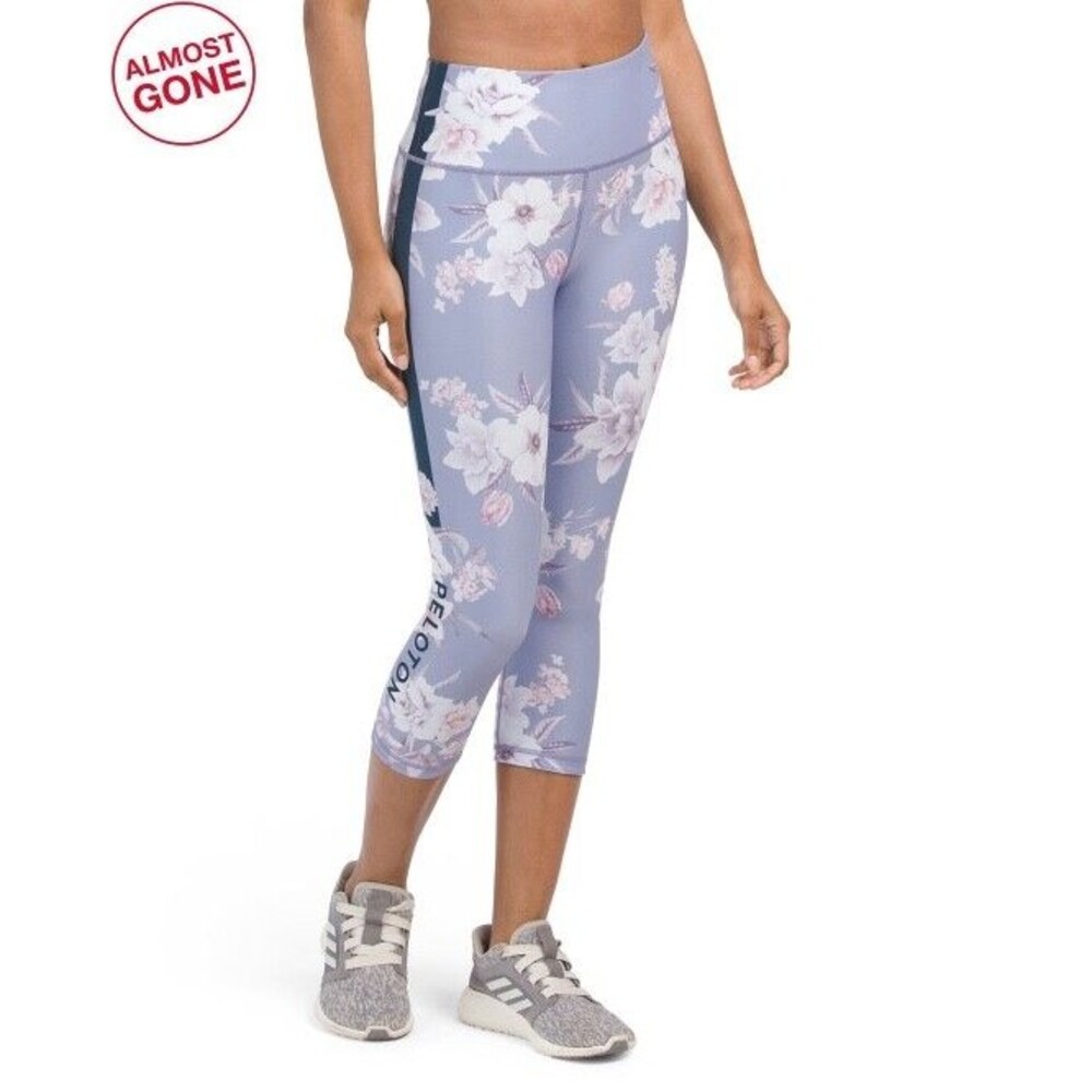 WITH Peloton High-Rise Legging, Wild Flower, Running, Spin, XS, New! Retail $78